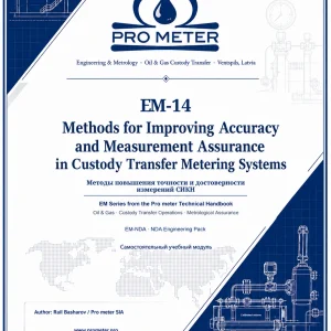 EM-14 · Methods for Improving Accuracy and Measurement Assurance in Custody Transfer Metering Systems — NDA Expert Edition